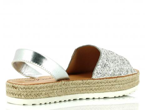 ŽENSKI SANDALI WEIDE Y601 SILVER