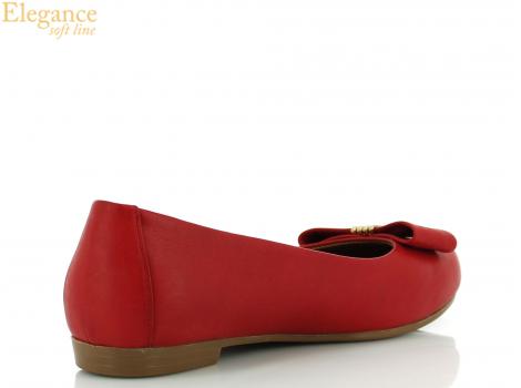 ŽENSKE BALERINKE ELEGANCE SOFT LINE A332 RED