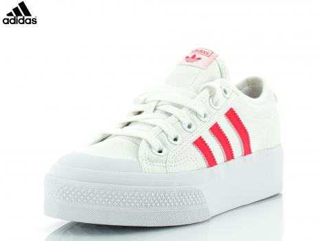 ŽENSKI CASUAL ADIDAS NIZZA PLATFORM FY2260 WHITE