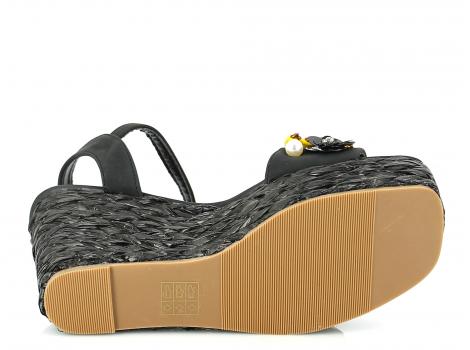 ŽENSKI LAURA BIAGIOTTI 8166 NUBUK BLACK