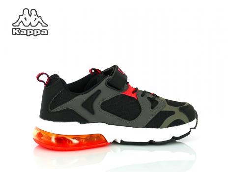 OTROŠKI  KAPPA YERO BLACK/CORAL