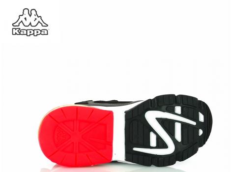 OTROŠKI  KAPPA YERO BLACK/CORAL