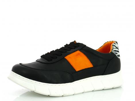 ŽENSKI SPUNK 21-108 BLACK/ORANGE/ZEBRA