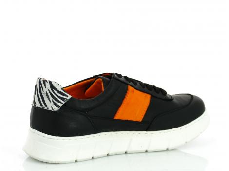 ŽENSKI SPUNK 21-108 BLACK/ORANGE/ZEBRA