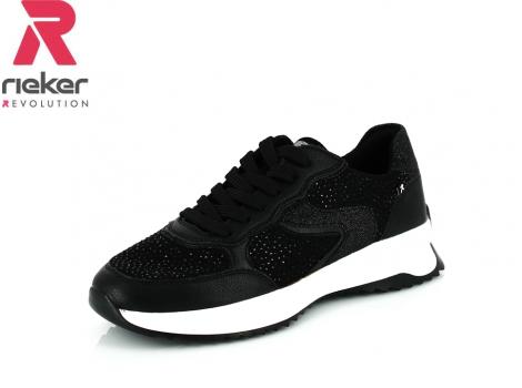 ŽENSKI RIEKER W1304-00 SCHWARZ