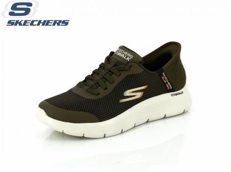 MOŠKI 216324 SKECHERS GO WALK FLEX BROWN