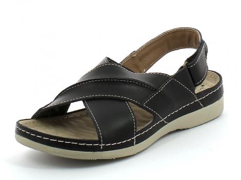 MOŠKI SANDALI FRATELLI BABB U-28 ČRNA