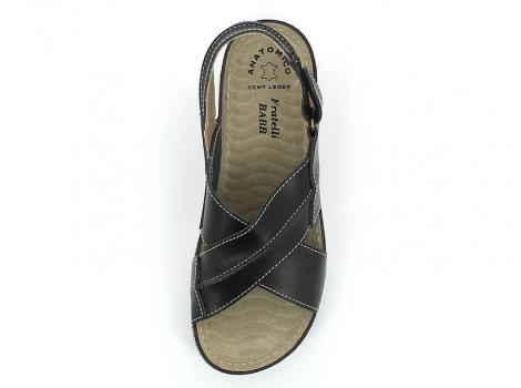 MOŠKI SANDALI FRATELLI BABB U-28 ČRNA