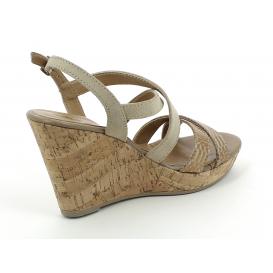 ŽENSKI SANDALI TAMARIS 1/1-28343/28 NATURE/GOLD