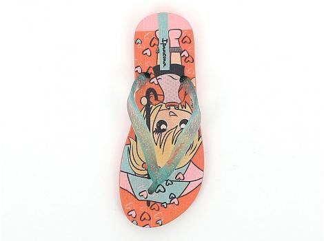 OTROŠKE JAPONKE IPANEMA 82301 CLASSIC VI ORANGE/GREEN