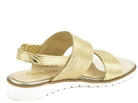ŽENSKI SANDALI CLAUDIO DESSI 6469 GOLD