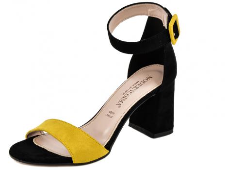 ŽENSKI ELEGANTNI MODERNISSIMA 8079 CAMOSCIO NERO