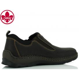 MOŠKI CASUAL RIEKER 05363-25 KASTANIE/SCHWARZ