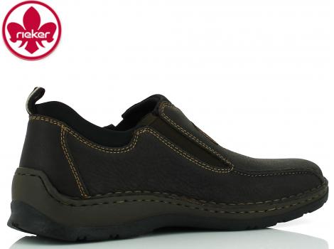 MOŠKI CASUAL RIEKER 05363-25 KASTANIE/SCHWARZ