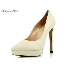 ŽENSKI ELEGANTNI MARE VENTO 12272 BEIGE LEATHER