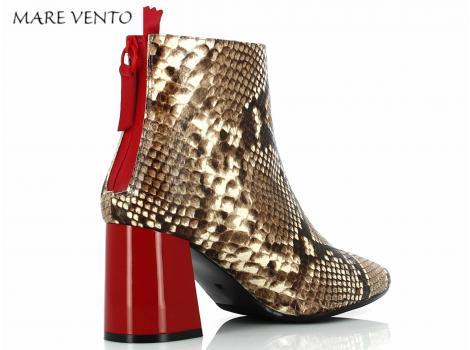 ŽENSKI GLEŽNAR MARE VENTO 12424 SNEAKE LEATHER