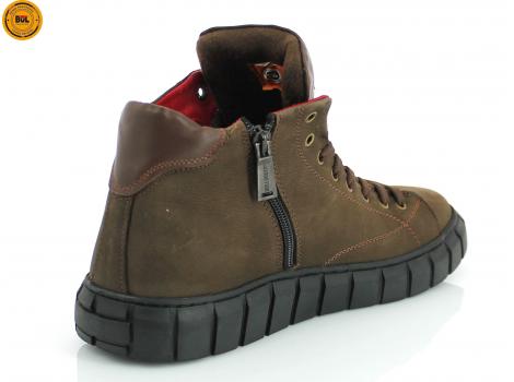 MOŠKI BULLDOZER 220064 BROWN NUBUK