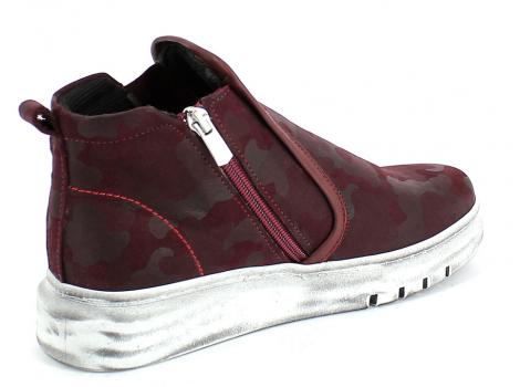 ŽENSKI CASUAL SPUNK 3051 CAMOFLAGE BURGUNDY
