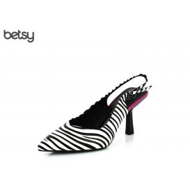 ŽENSKI BETSY 937040/02-06E BLACK/WHITE
