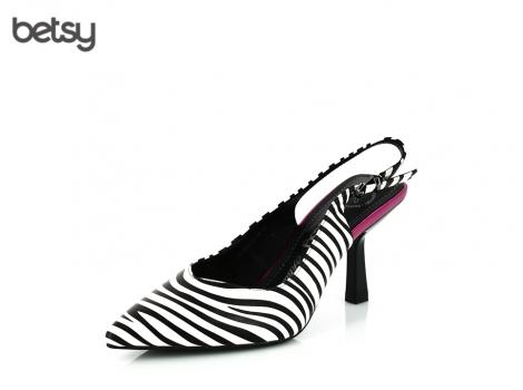 ŽENSKI BETSY 937040/02-06E BLACK/WHITE