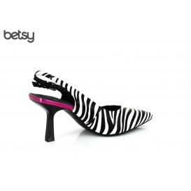 ŽENSKI BETSY 937040/02-06E BLACK/WHITE