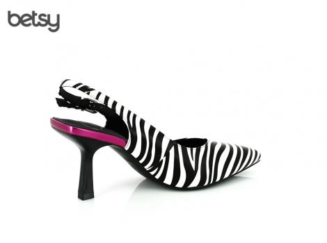 ŽENSKI BETSY 937040/02-06E BLACK/WHITE