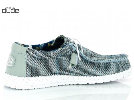 MOŠKI HEY DUDE WALLY SOX 40019 ICE GREY