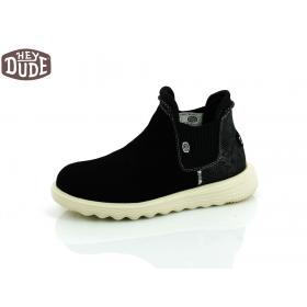 ŽENSKI HEYDUDE BRANSON W SUEDE BLACK/SNA