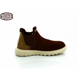 ŽENSKI HEYDUDE BRANSON W SUEDE BROXN/SNA