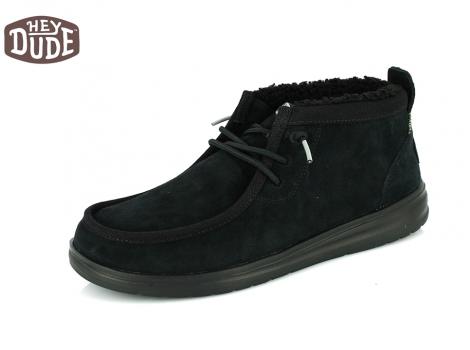 MOŠKI HEYDUDE WALLY MID GRIP R BLACK/BLA