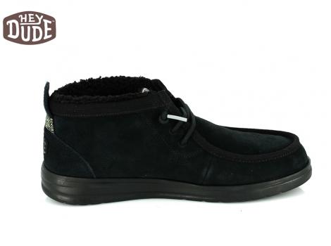 MOŠKI HEYDUDE WALLY MID GRIP R BLACK/BLA