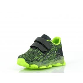 OTROŠKI CASUAL Z LUČKAMI GIOLAN AM19-GY1944 D.GREY/F GREEN