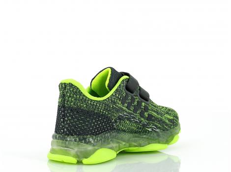 OTROŠKI CASUAL Z LUČKAMI GIOLAN AM19-GY1944 D.GREY/F GREEN