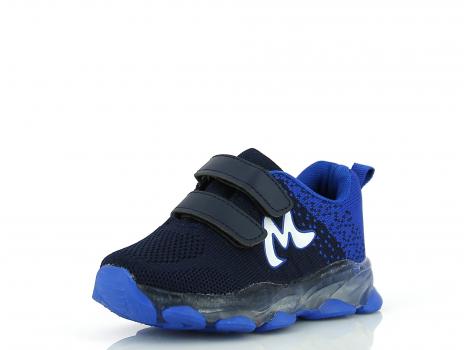 OTROŠKI CASUAL Z LUČKAMI GIOLAN AM19-GY1955 D.BLUE/R.BLUE